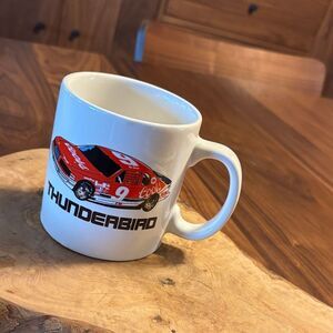 Vintage Ford Thunderbird Racing Mug